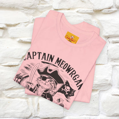 Captain Meowrgan Treasure Hunter |  |Cat T-Shirt | Nunu&Miao Studio - Nunu&Miao Studio