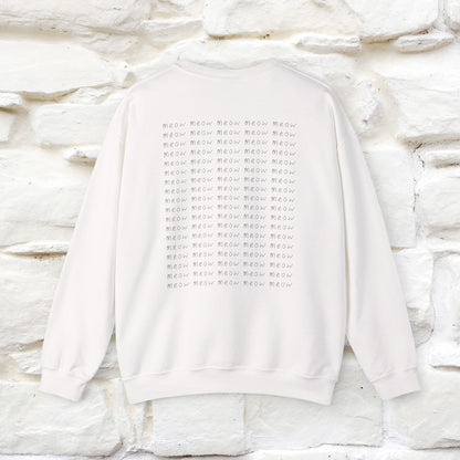 ''Meow.'' |Cat Sweatshirt | Nunu&Miao Studio