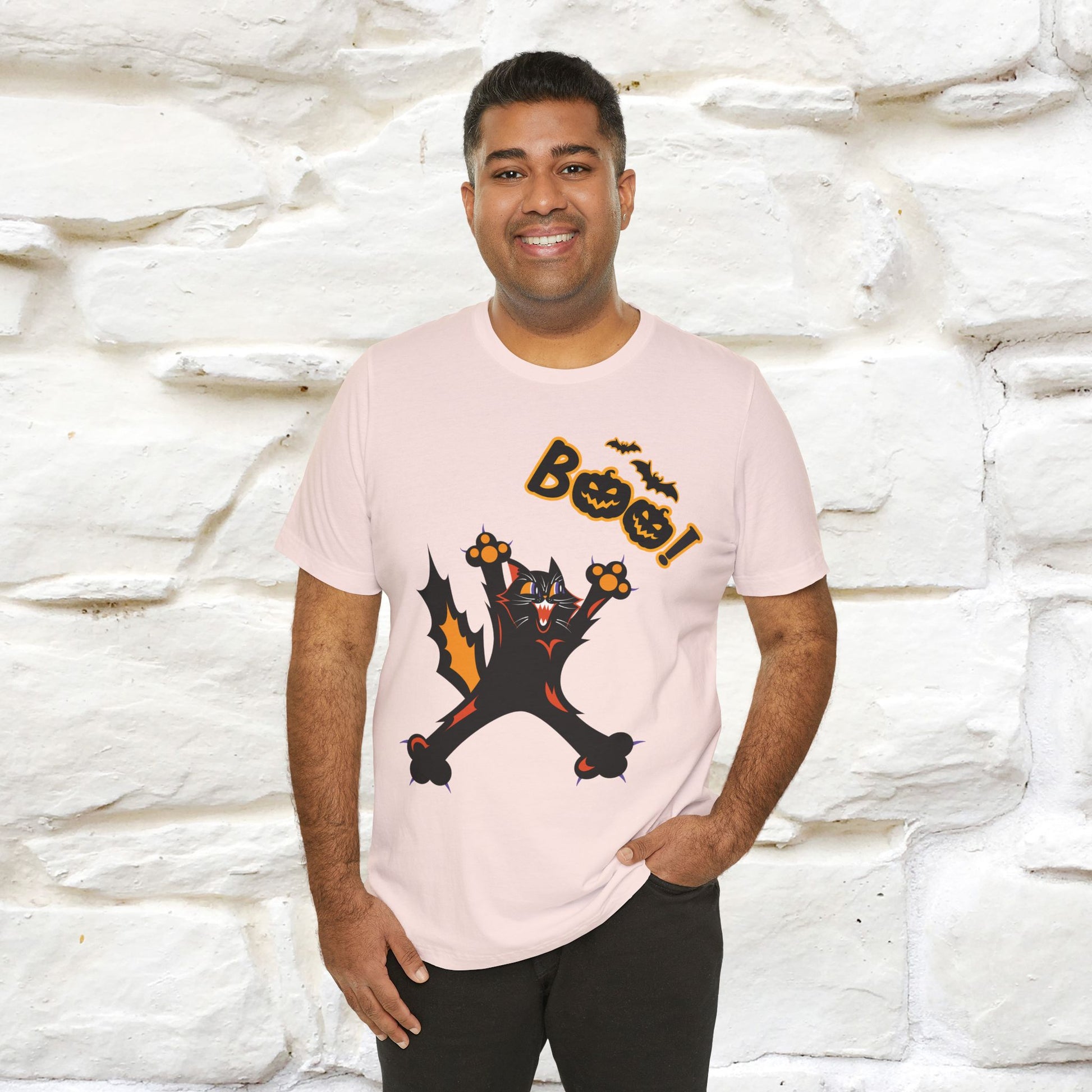 "Boo" Cat  T-shirt |Nunu&Miao Studio - Nunu&Miao Studio