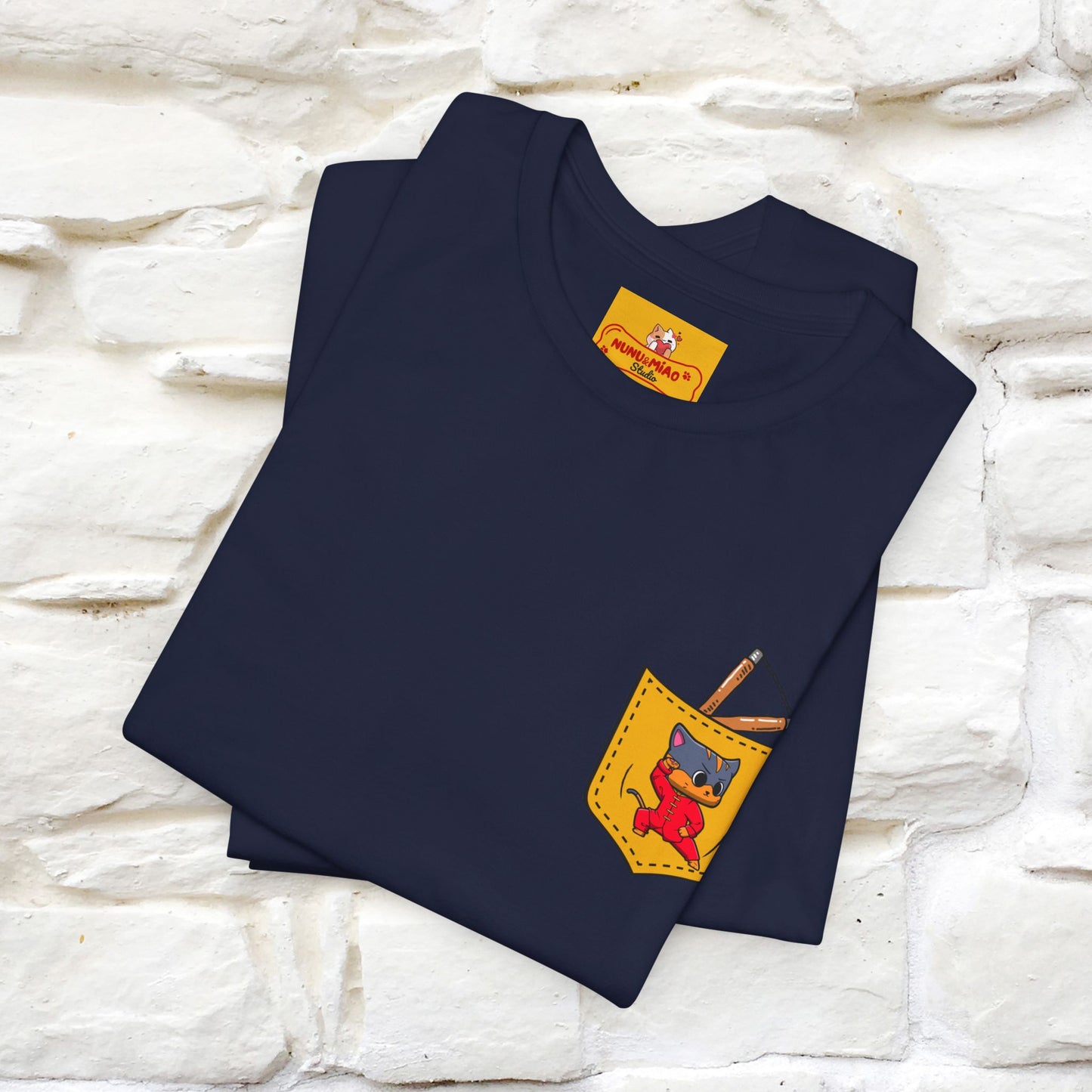 "Be Like Water: Cattitude Master | Cat T-Shirt |Nunu&Miao Studio - Nunu&Miao Studio