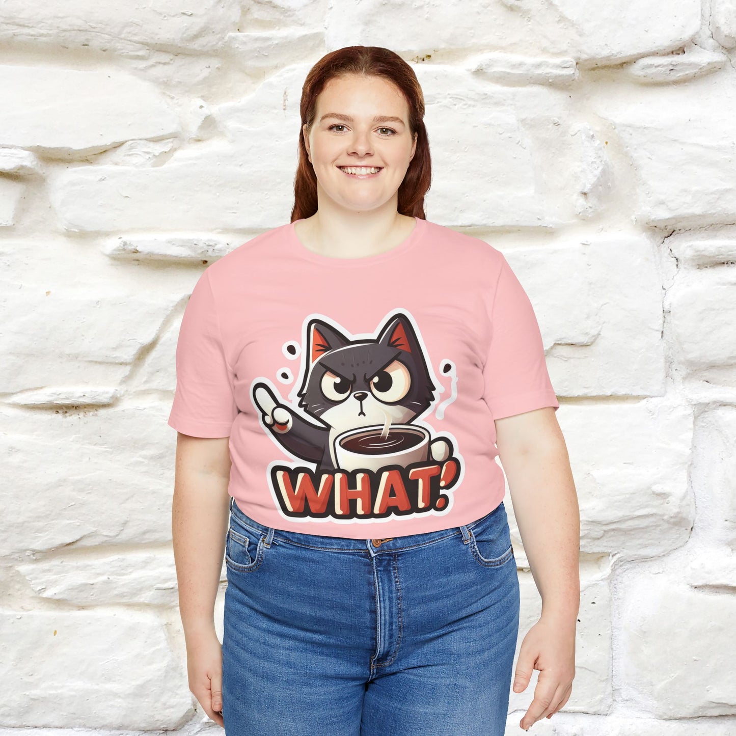 ''What !'' | Cat T-Shirt  | Nunu&Miao Studio - Nunu&Miao Studio