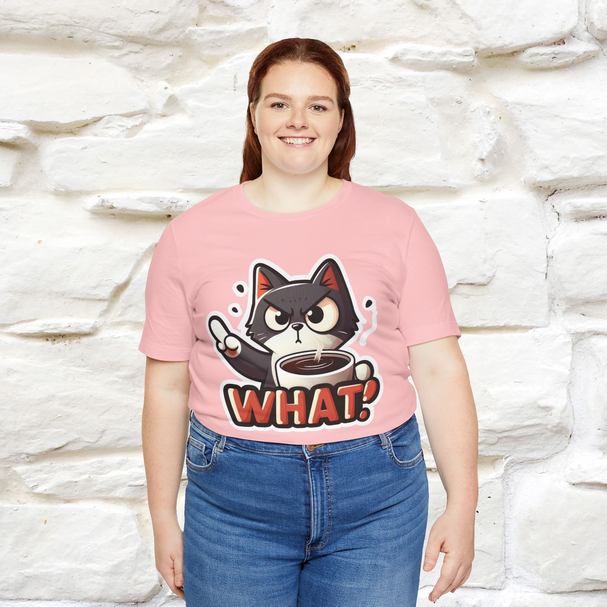 ''What !'' | Cat T-Shirt  | Nunu&Miao Studio - Nunu&Miao Studio