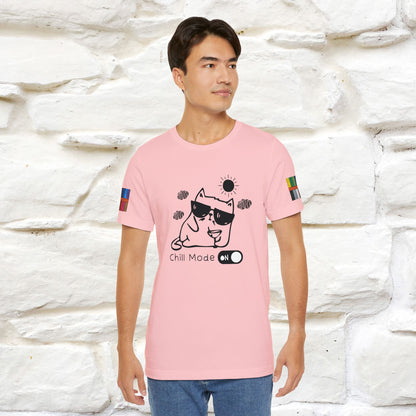 ''Chill Mode on'' Cat T-Shirt | Nunu&Miao Studio