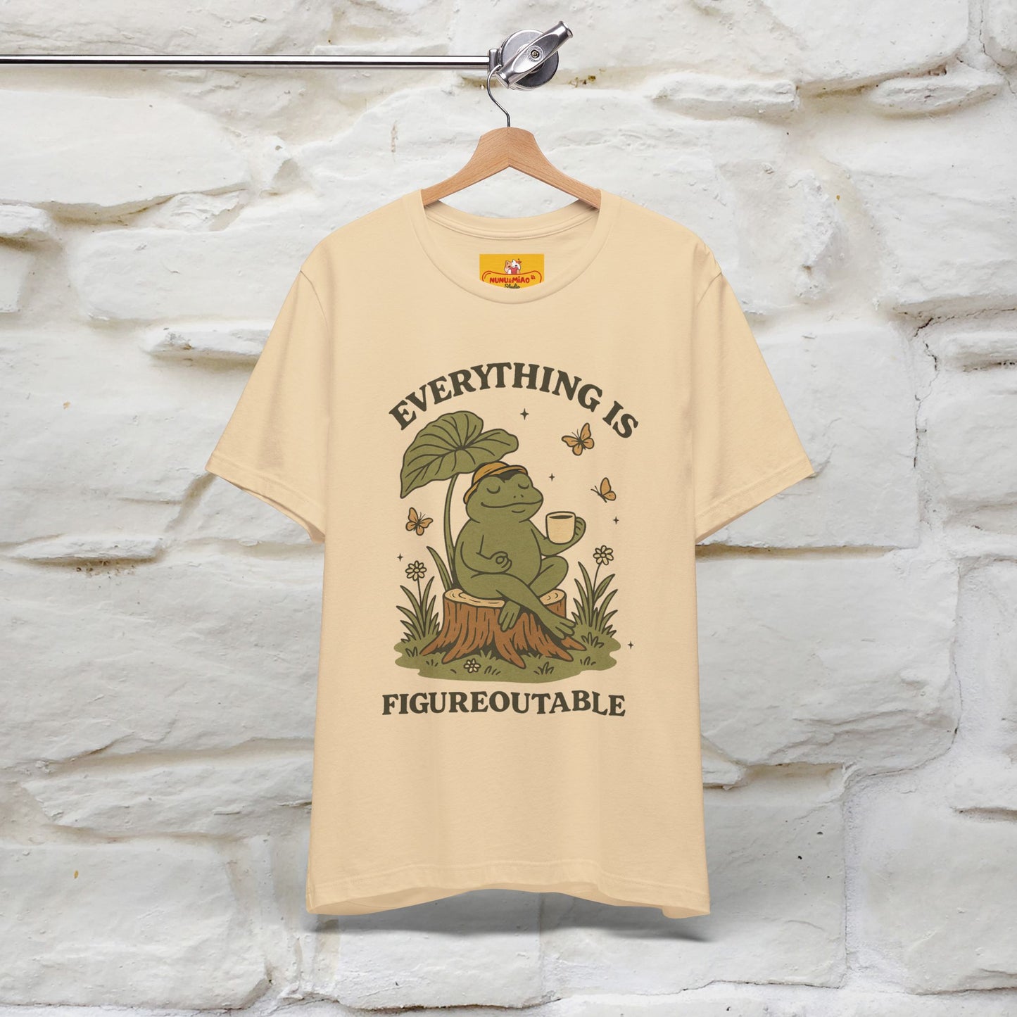 "Everything Is Fugureoutable"| Lifestyle Shirt |Nunu&Miao Studio - Nunu&Miao Studio