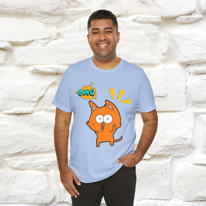 ''Oh My God'' Cat T-Shirt | Nunu&Miao Studio - Nunu&Miao Studio