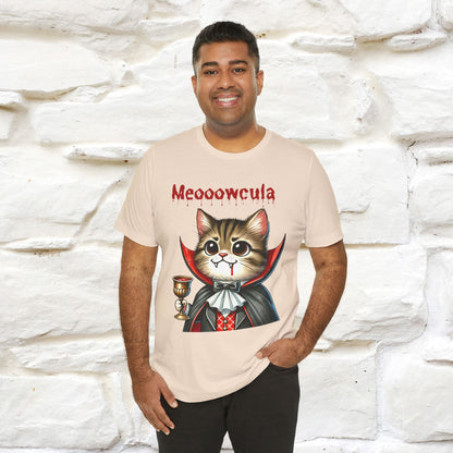 "Meooowcula" Cat T-shirt |Nunu&Miao Studio - Nunu&Miao Studio