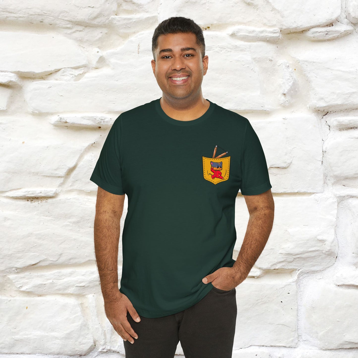 "Be Like Water: Cattitude Master | Cat T-Shirt |Nunu&Miao Studio - Nunu&Miao Studio