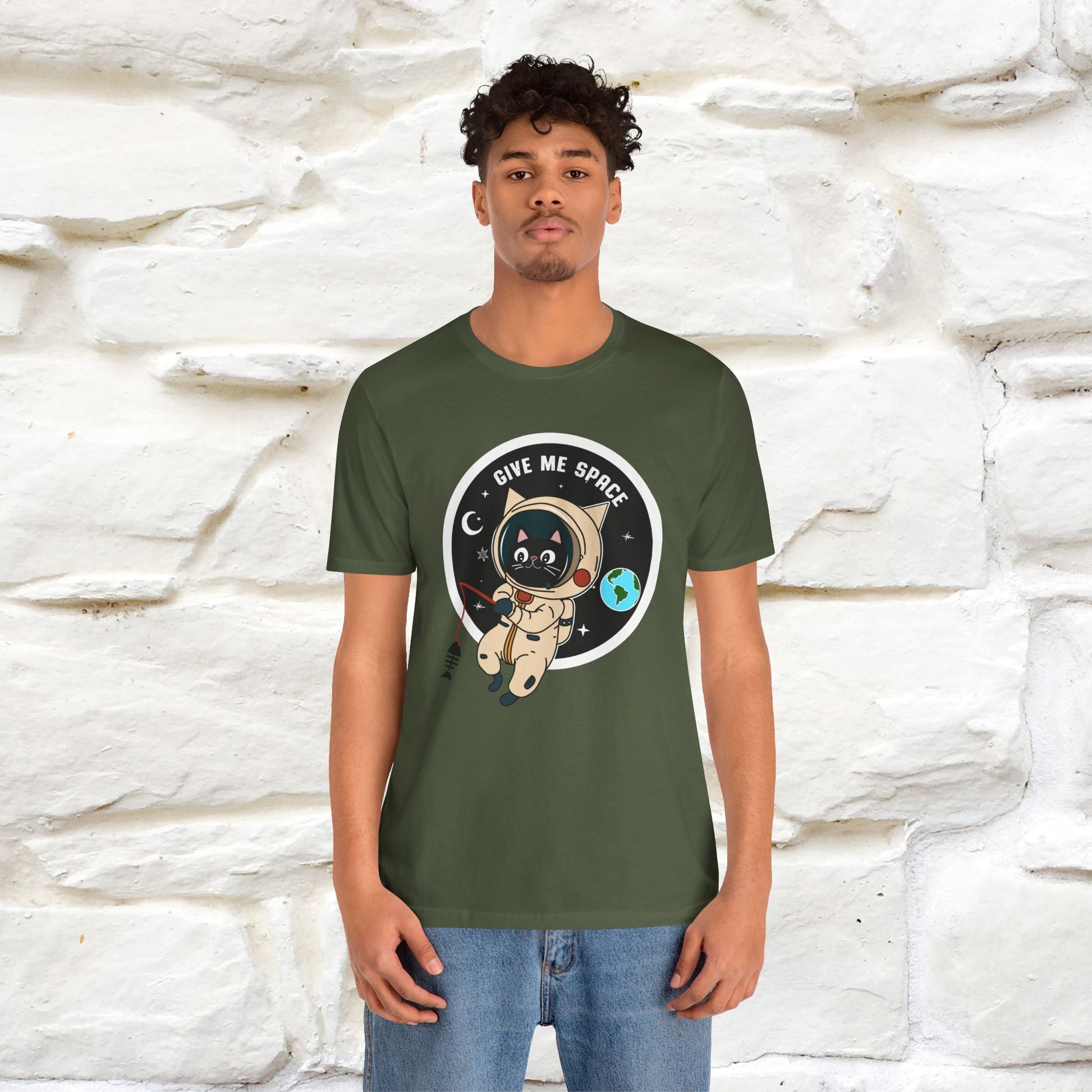 "Funny stay-at-home tee" Cat T-shirt |Nunu&Miao Studio - Nunu&Miao Studio