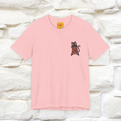 “Cats Rule The World” |Cat T-Shirt | Front & Back Design | Nunu&Miao Studio