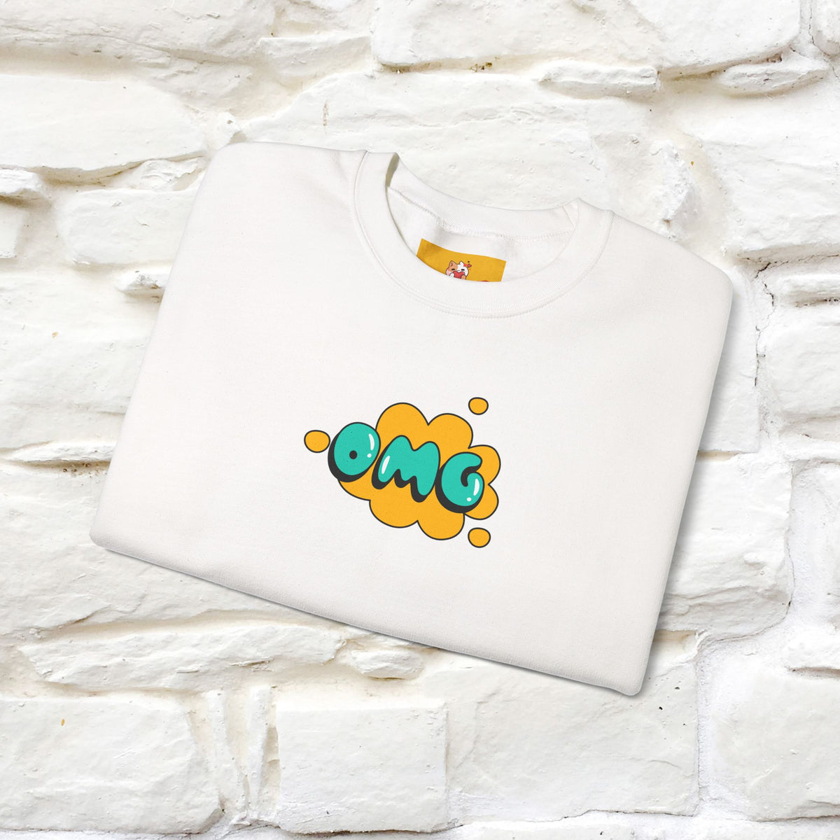 "OMG'' |Cat Sweatshirt | Nunu&Miao Studio