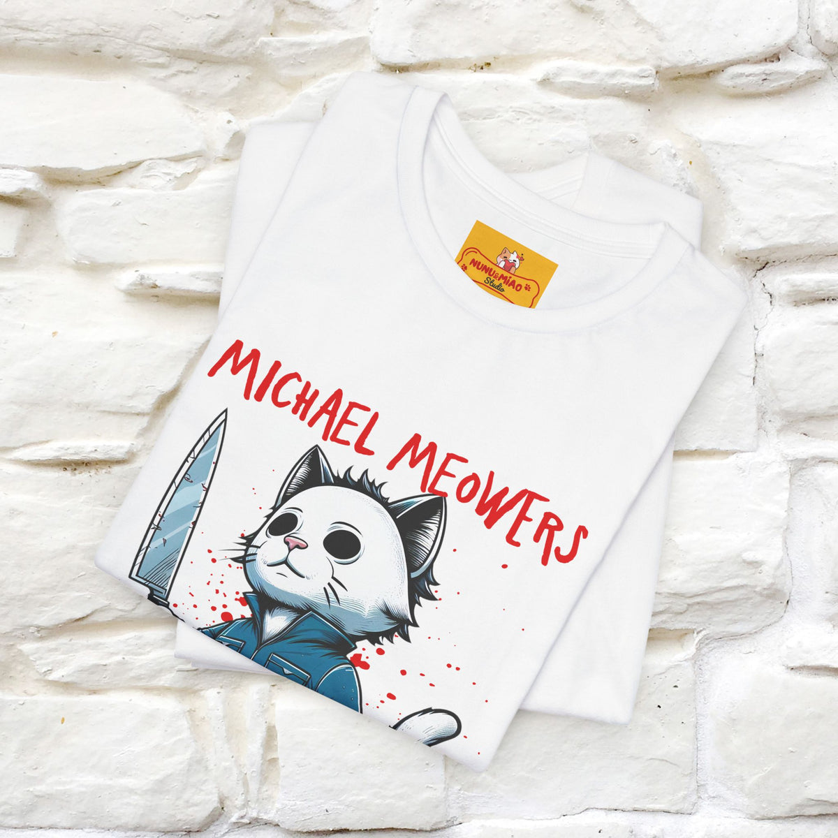 ''Michael Meowers'' Cat T-Shirt |  | Nunu&Miao Studio