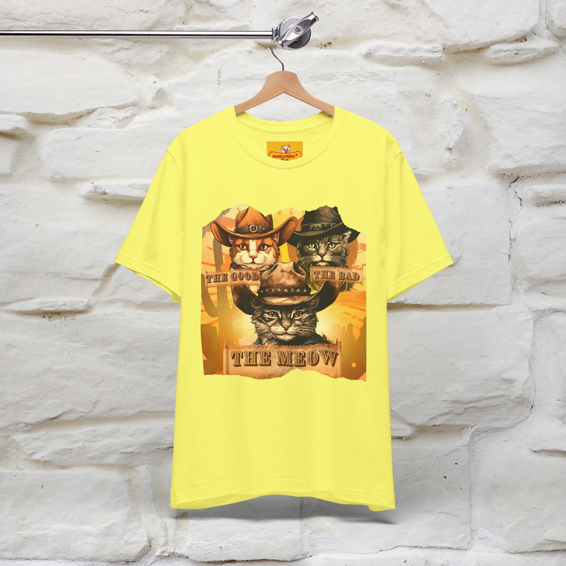 ''The Good, the Bad, and the Meow''| CatT-Shirt | Nunu&Miao Studio - Nunu&Miao Studio