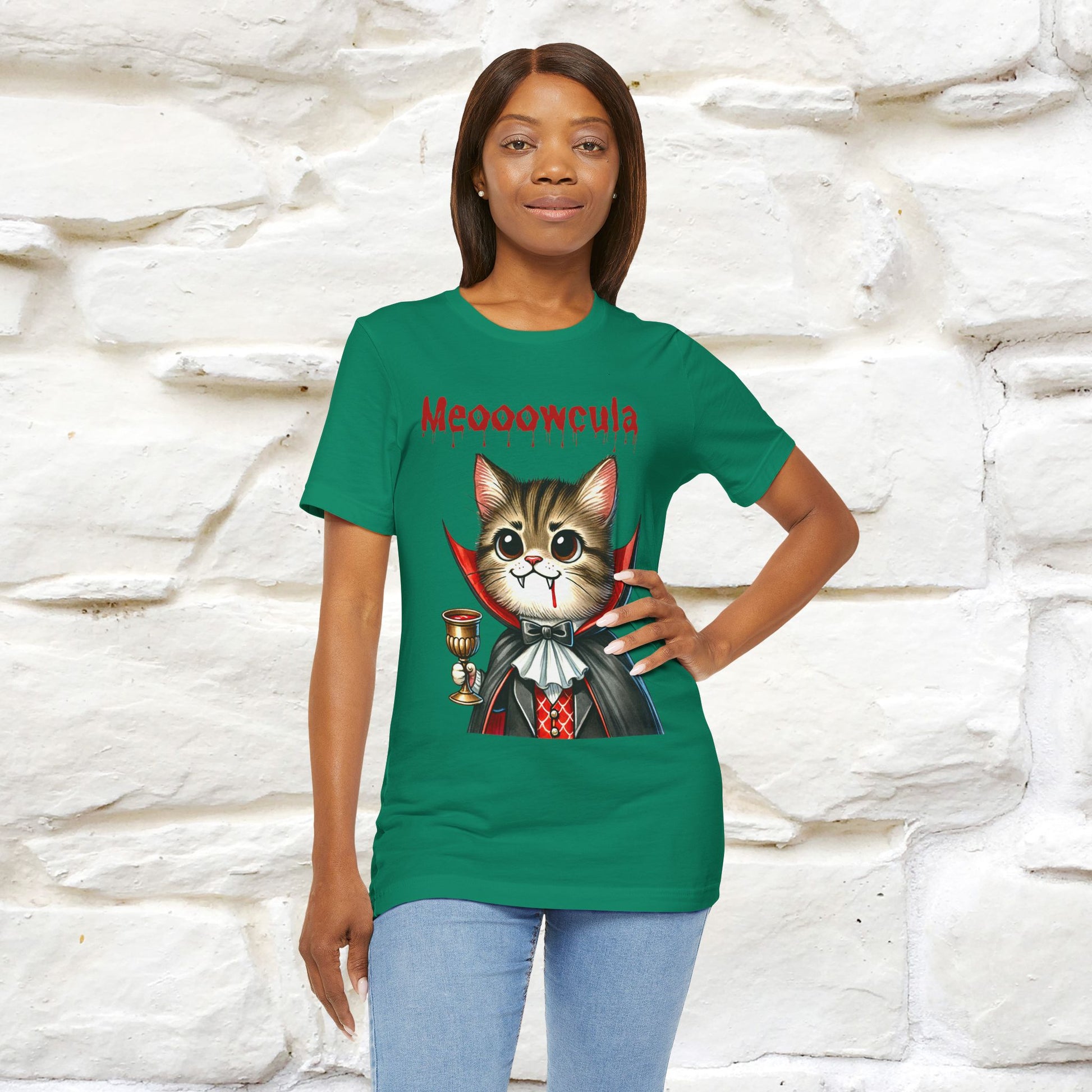 "Meooowcula" Cat T-shirt |Nunu&Miao Studio - Nunu&Miao Studio