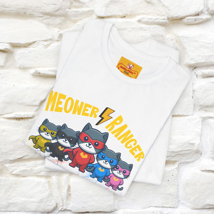 ''Meower Ranger''| CatT-Shirt | Nunu&Miao Studio - Nunu&Miao Studio
