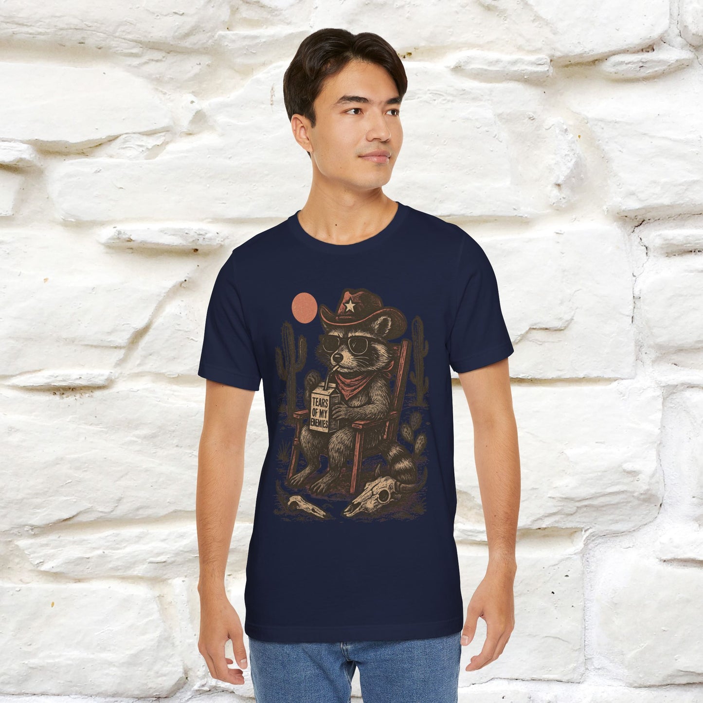 "Tears Of My Enemies" Cat T-shirt |Nunu&Miao Studio - Nunu&Miao Studio