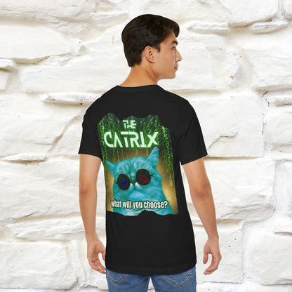 The Catrix: What Will You Choose?  | Cat T-Shirt |Nunu&Miao Studio - Nunu&Miao Studio