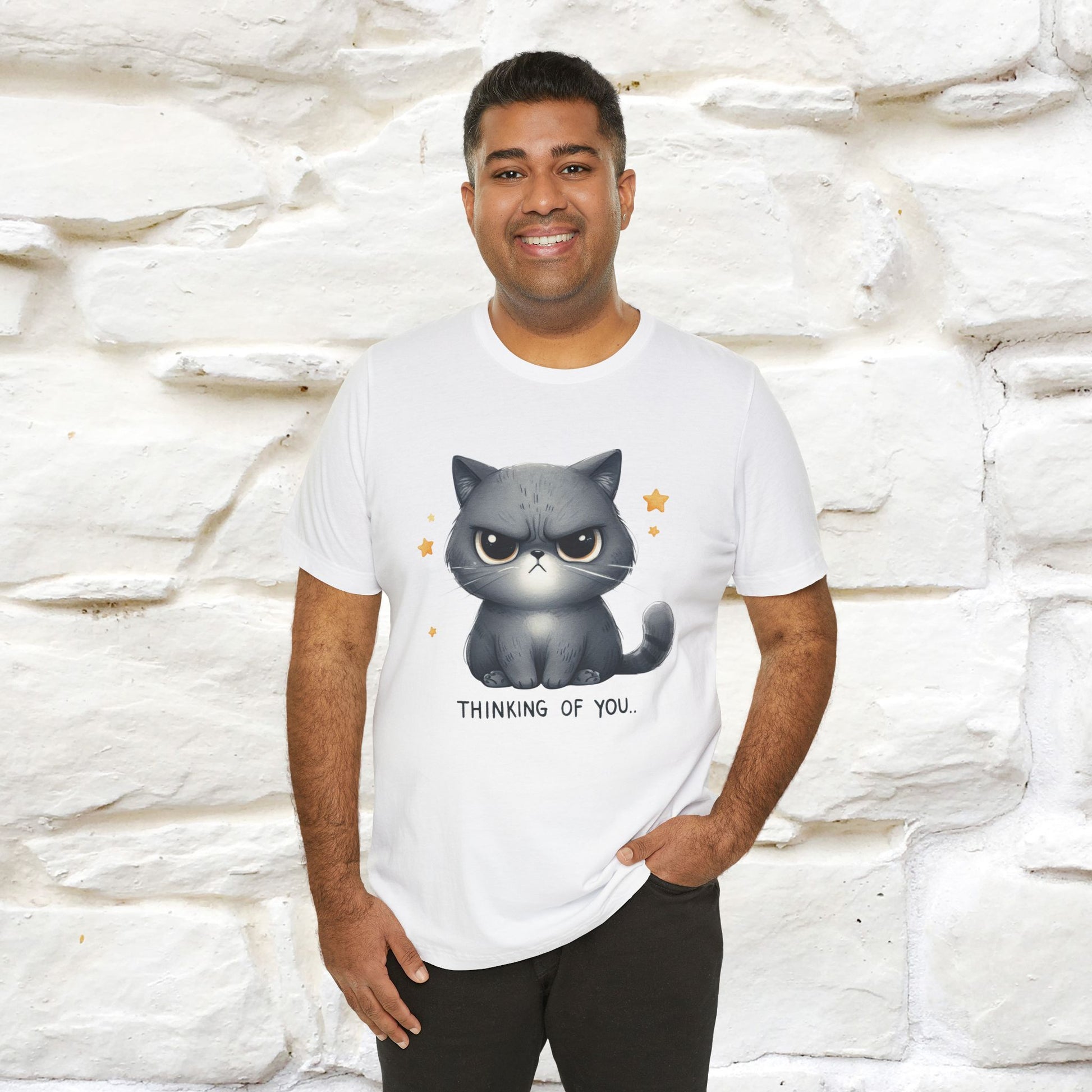 "Thinking Of You" |Funny T-Shirt | Nunu&Miao Studio - Nunu&Miao Studio