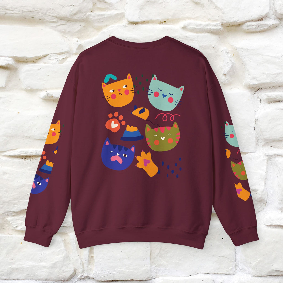 ''Catnaval'' |Cat Sweatshirt | Nunu&Miao Studio