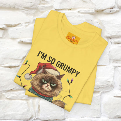 "I'm So Grumpy, I'm Not Even Talking To Myself" |Funny T-Shirt | Nunu&Miao Studio
