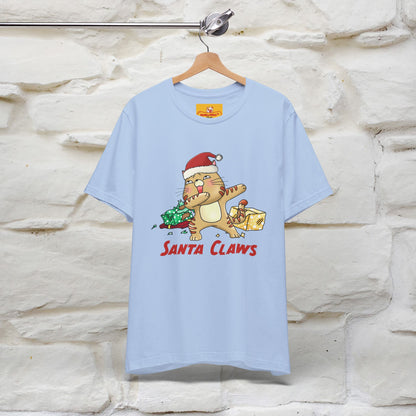 "Santa Claws" |Funny Cat T-Shirt | Nunu&Miao Studio