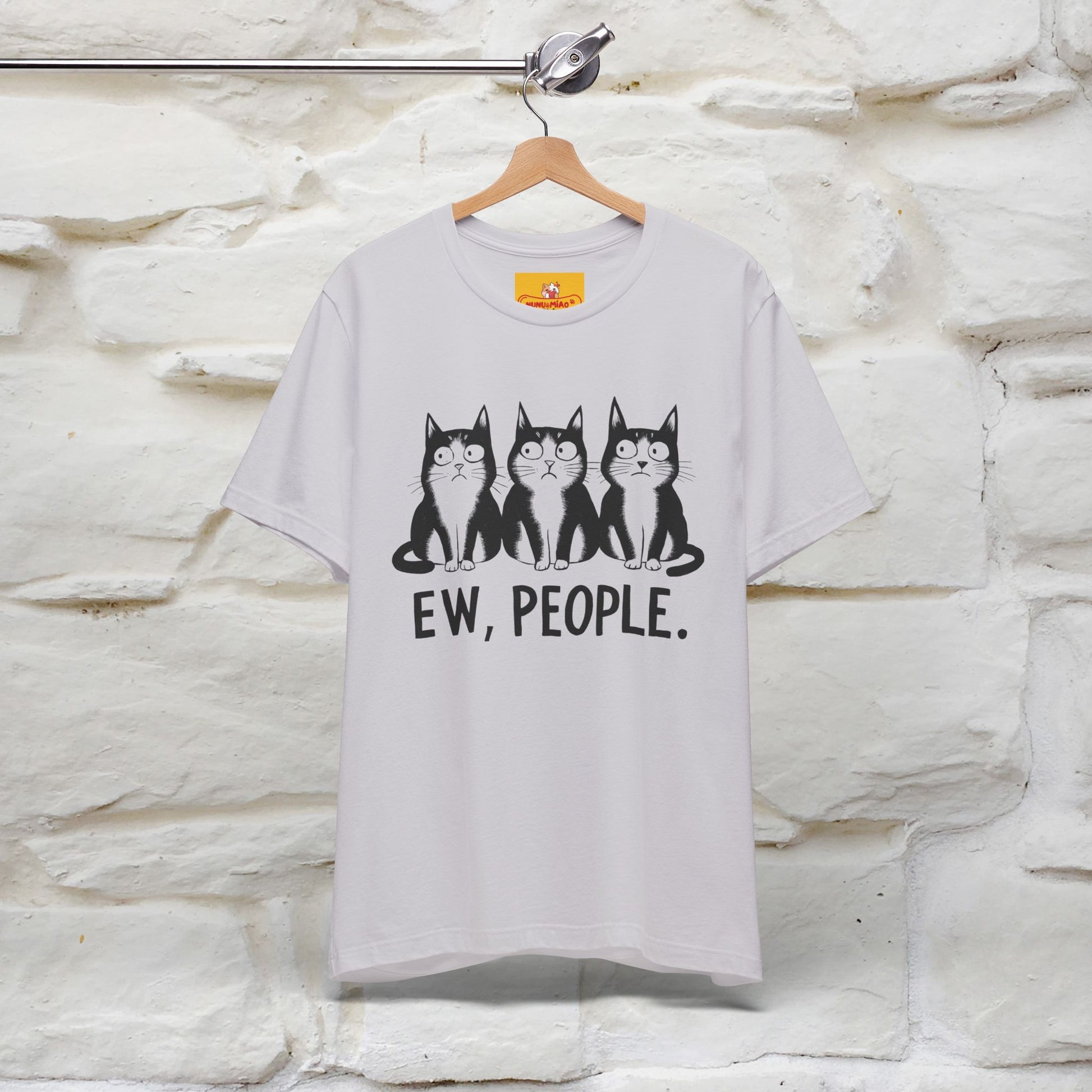 Ew, People | Funny Cat T-Shirt | Nunu&Miao Studio - Nunu&Miao Studio