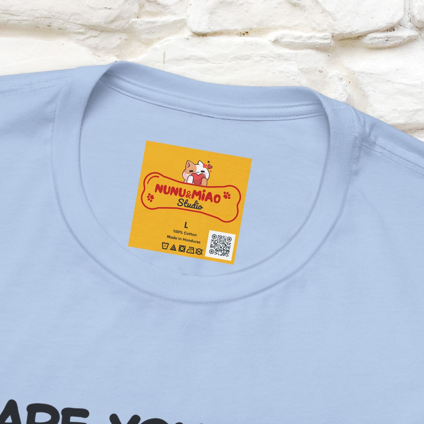 “Are You Fee Tomorrow?” | Cat T-Shirt | Nunu&Miao Studio