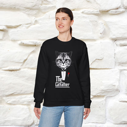 "The Catfather'' |Cat Sweatshirt | Nunu&Miao Studio