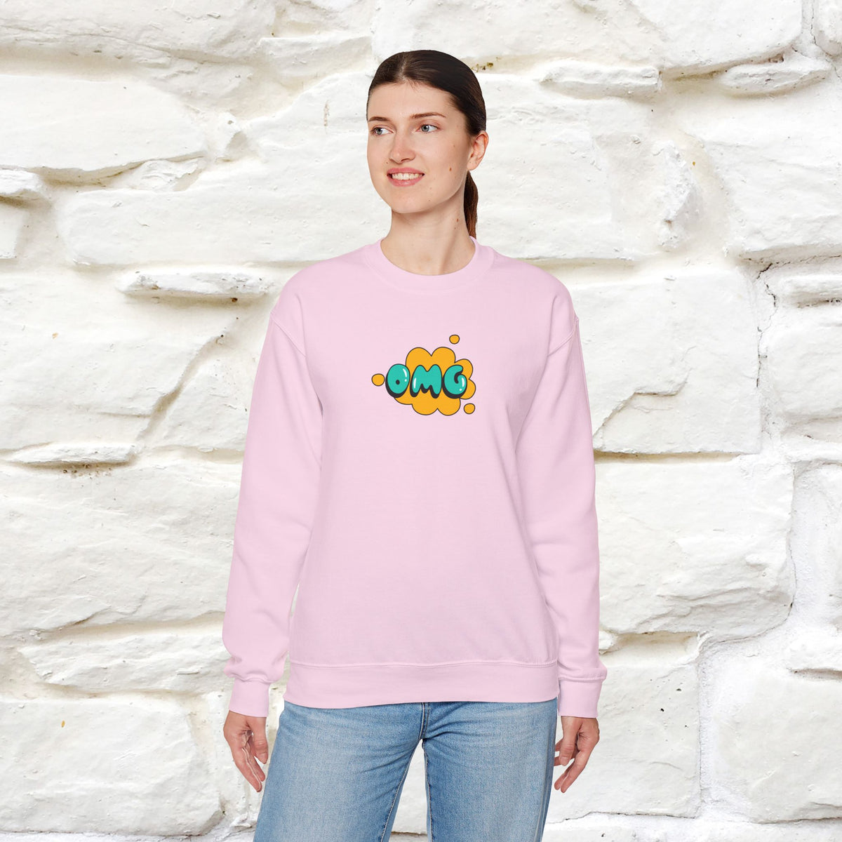 "OMG'' |Cat Sweatshirt | Nunu&Miao Studio