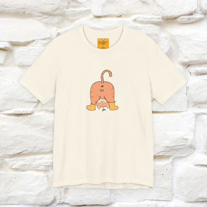 "Sometimes You Need to Look at Life from a Different Perspective" Cat T-Shirt | Front & Back Design | Nunu&Miao Studio - Nunu&Miao Studio