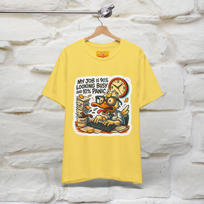 '' My Job is 90% Looking Busy ... |  Sarcastic T-Shirt | Nunu&Miao Studio