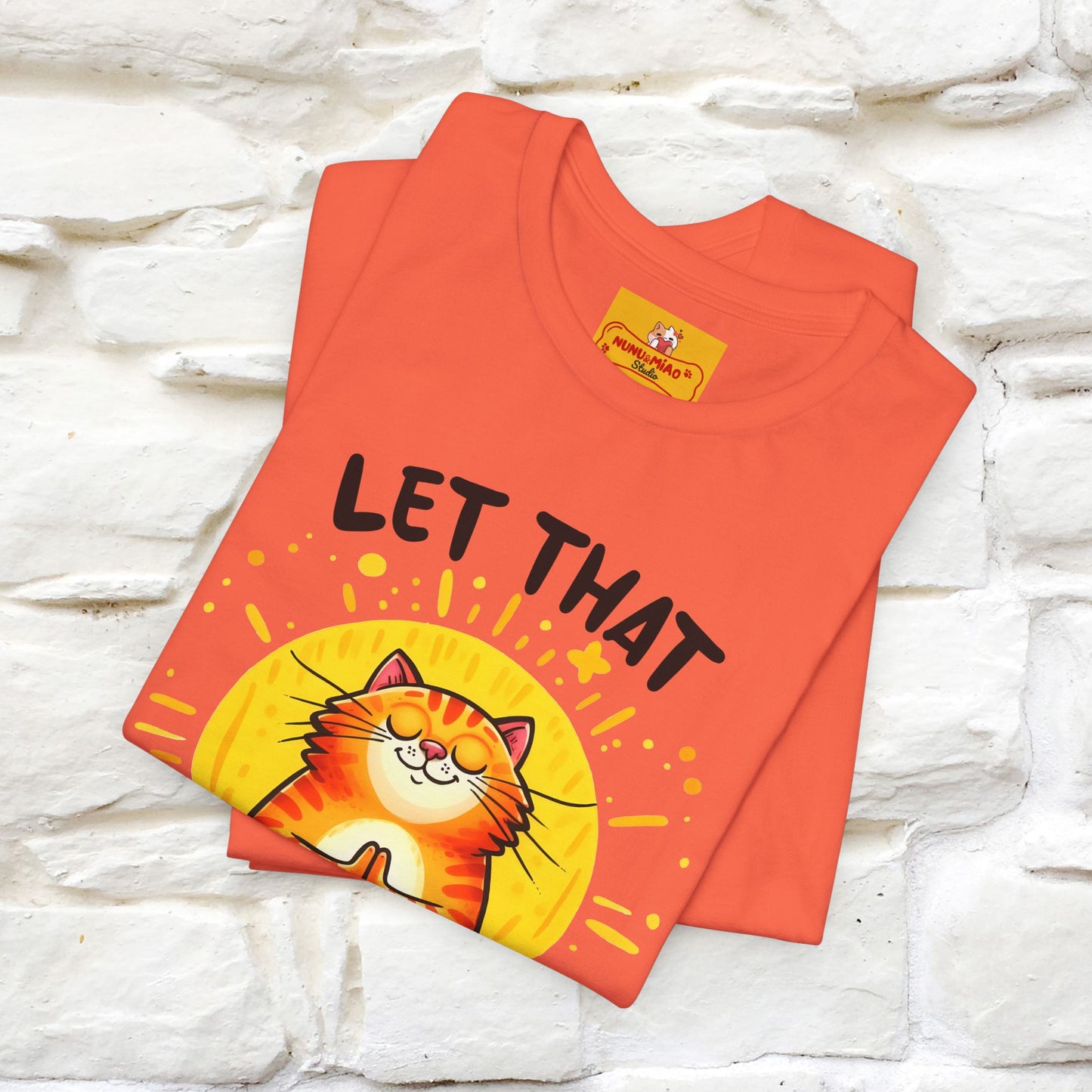 "Let That Sh*t Go" Cat T-shirt |Nunu&Miao Studio - Nunu&Miao Studio