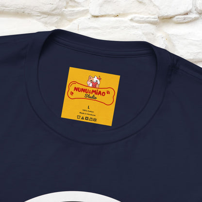 "Funny stay-at-home tee" Cat T-shirt |Nunu&Miao Studio - Nunu&Miao Studio