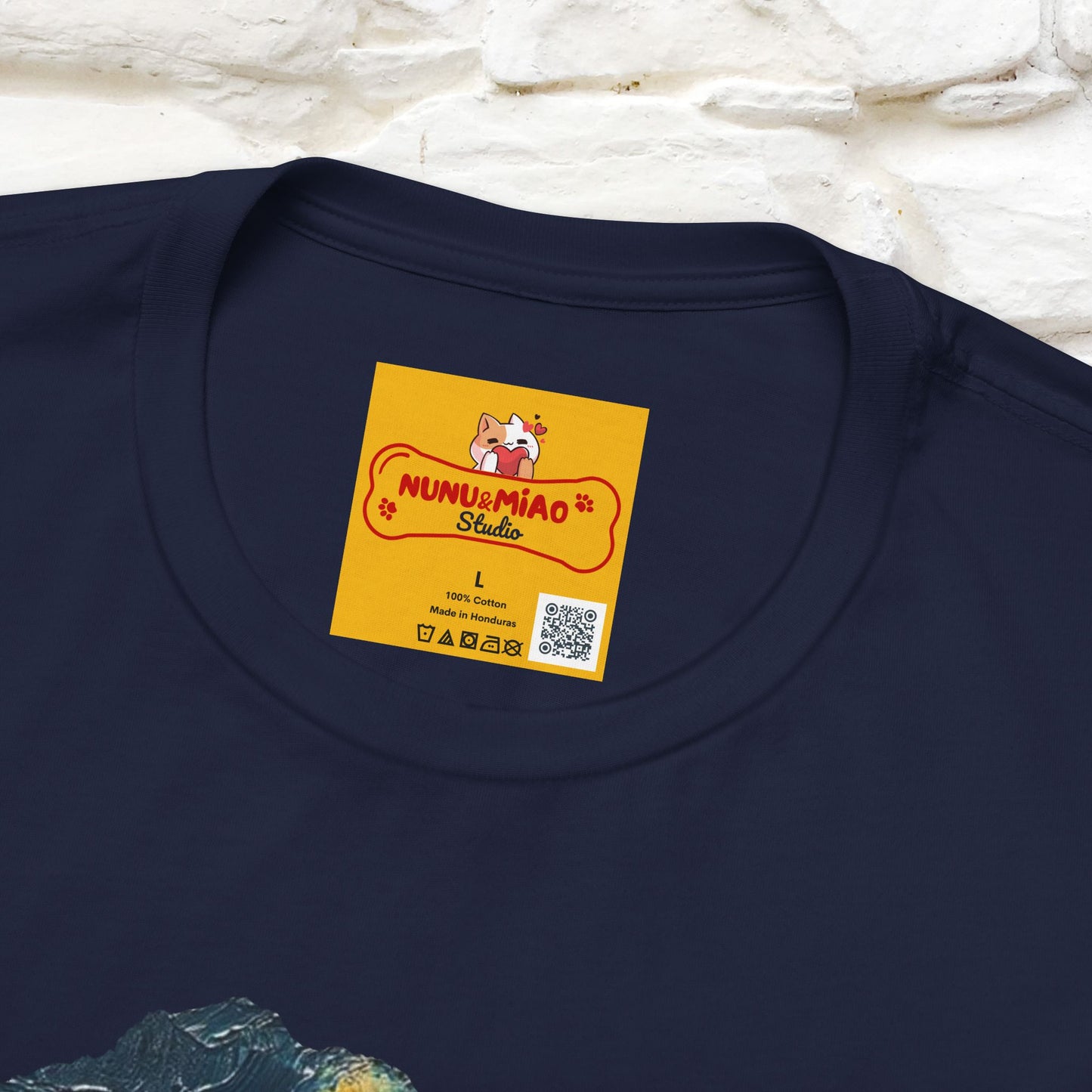 “Miaoolight.” | Cat T-Shirt | Front & Back Design | Nunu&Miao Studio