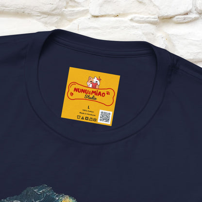 “Miaoolight.” | Cat T-Shirt | Front & Back Design | Nunu&Miao Studio