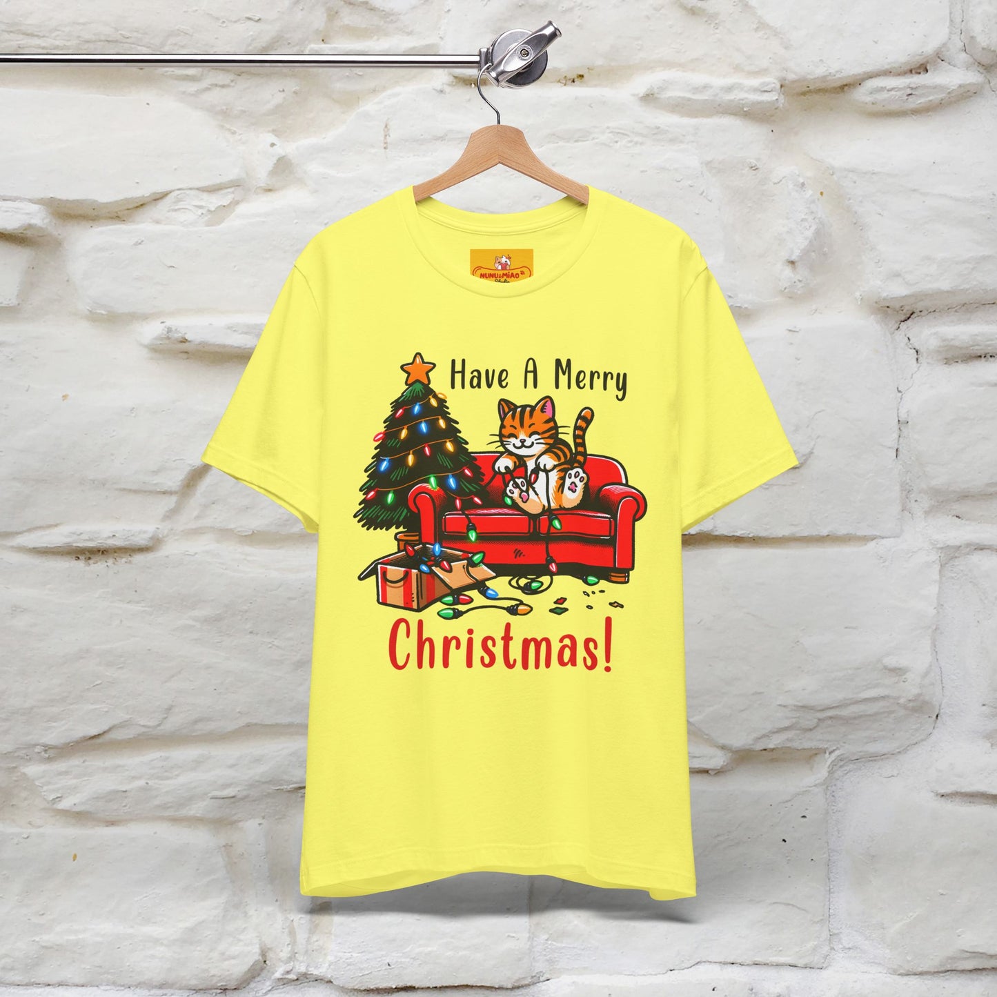 "Have A Merry..." |Funny Cat  T-Shirt | Nunu&Miao Studio