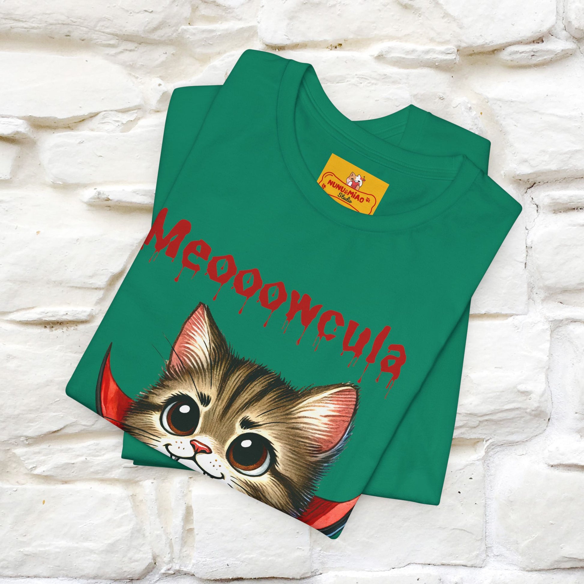 "Meooowcula" Cat T-shirt |Nunu&Miao Studio - Nunu&Miao Studio
