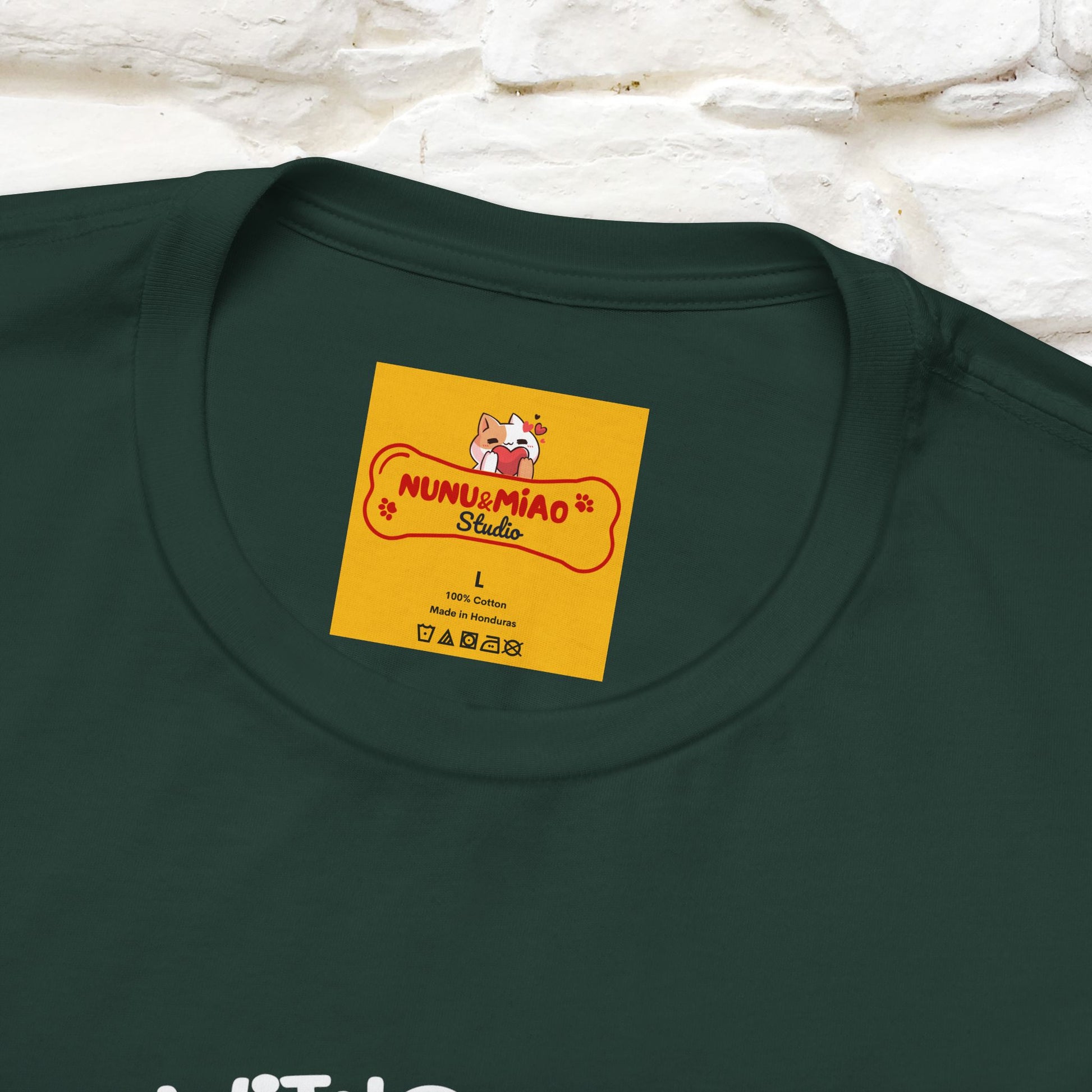 "Without My Cats and Coffee, My Heart Would Be Empty" Cat T-shirt | Nunu&Miao Studio - Nunu&Miao Studio