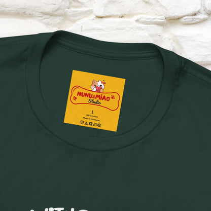 "Without My Cats and Coffee, My Heart Would Be Empty" Cat T-shirt | Nunu&Miao Studio - Nunu&Miao Studio