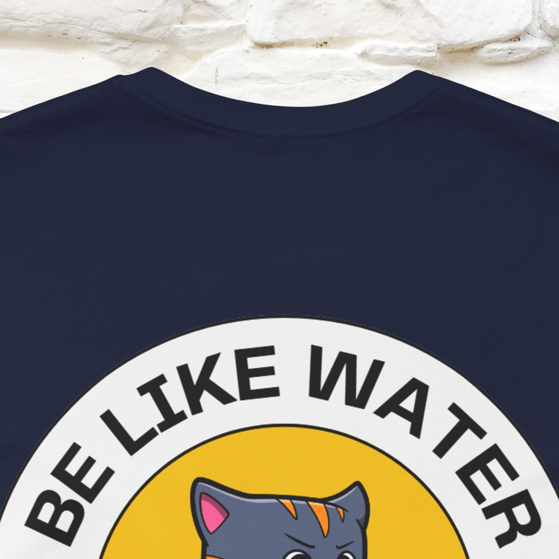 "Be Like Water: Cattitude Master | Cat T-Shirt |Nunu&Miao Studio - Nunu&Miao Studio
