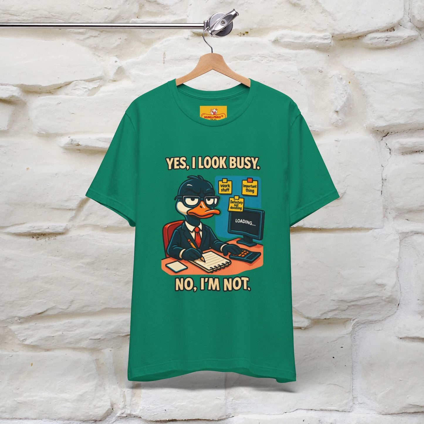 ''Yes, I Look Busy. No I'm Not.''|  Sarcastic Cat T-Shirt | Nunu&Miao Studio
