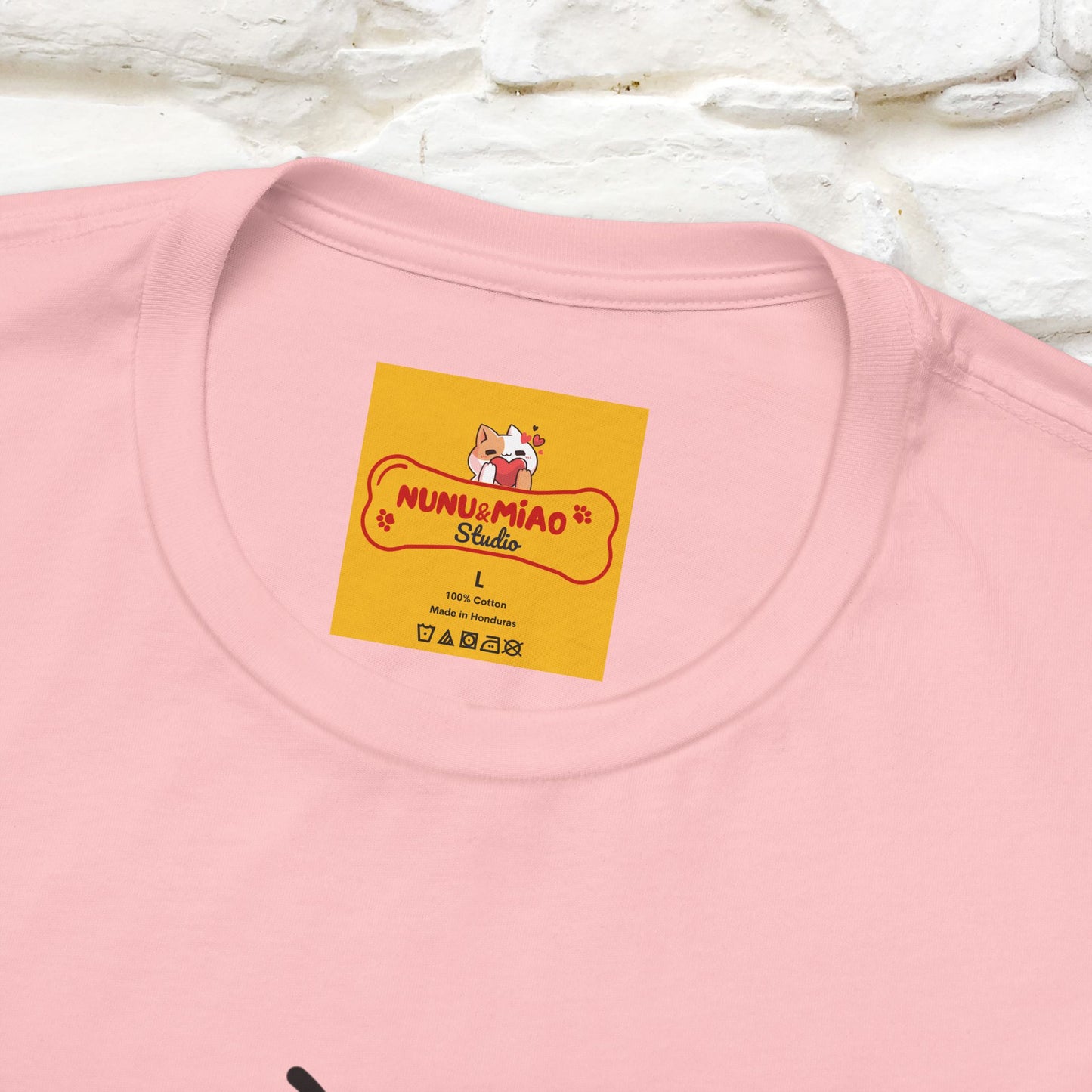 ''Error 404 Motivation Not Found'' Cat T-Shirt Front and Back Design | Nunu&Miao Studio - Nunu&Miao Studio