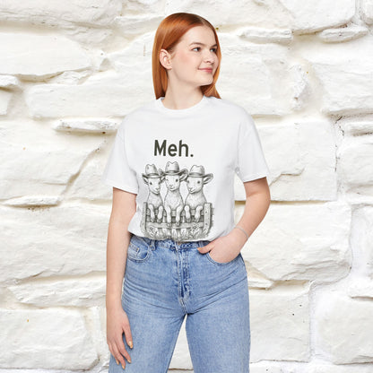 "Meh" Cute T-shirt |Nunu&Miao Studio