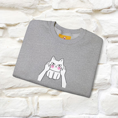 ''Leave Me Alone'' |Cat Sweatshirt | Nunu&Miao Studio