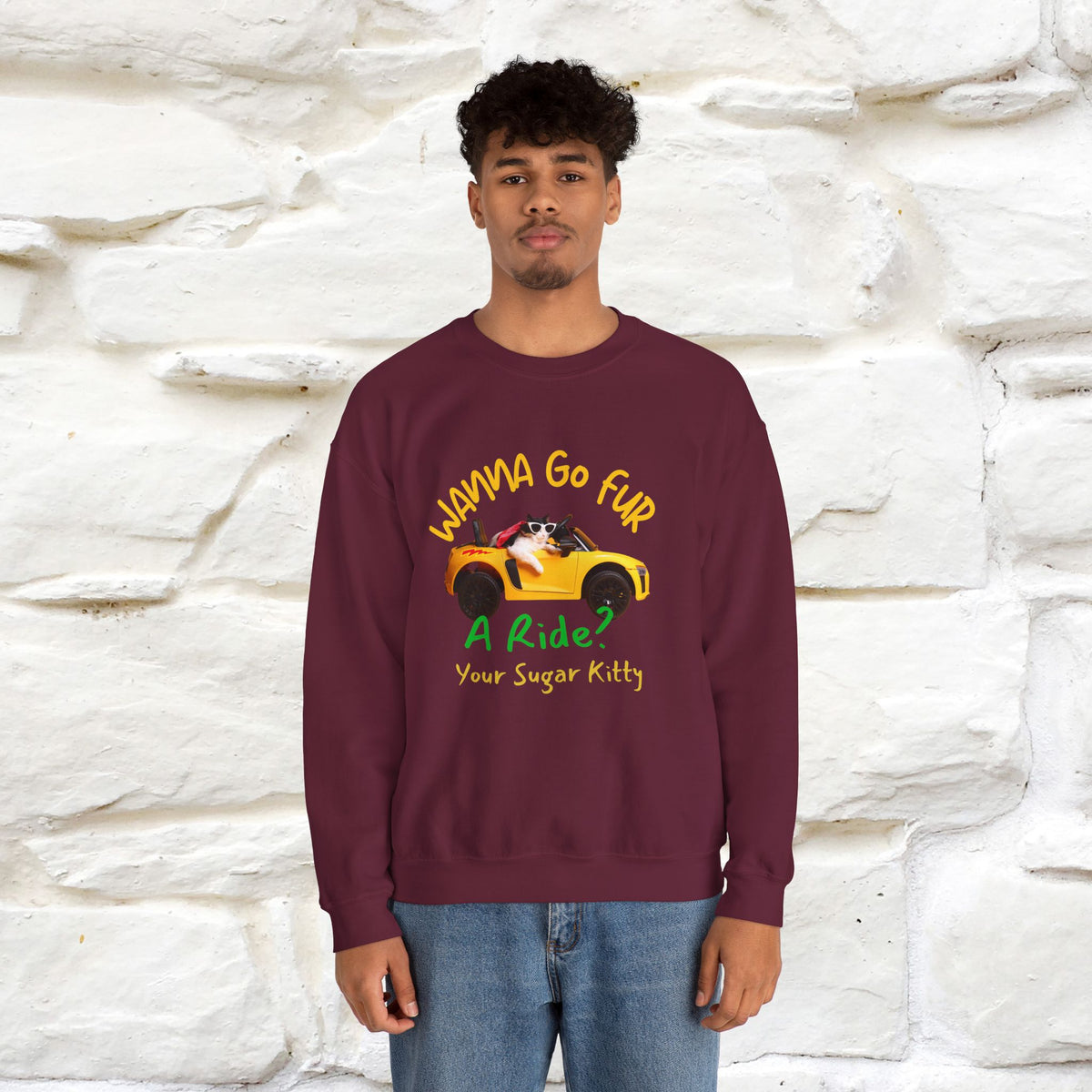 ''Sugar Kitty'' |Cat Sweatshirt | Nunu&Miao Studio