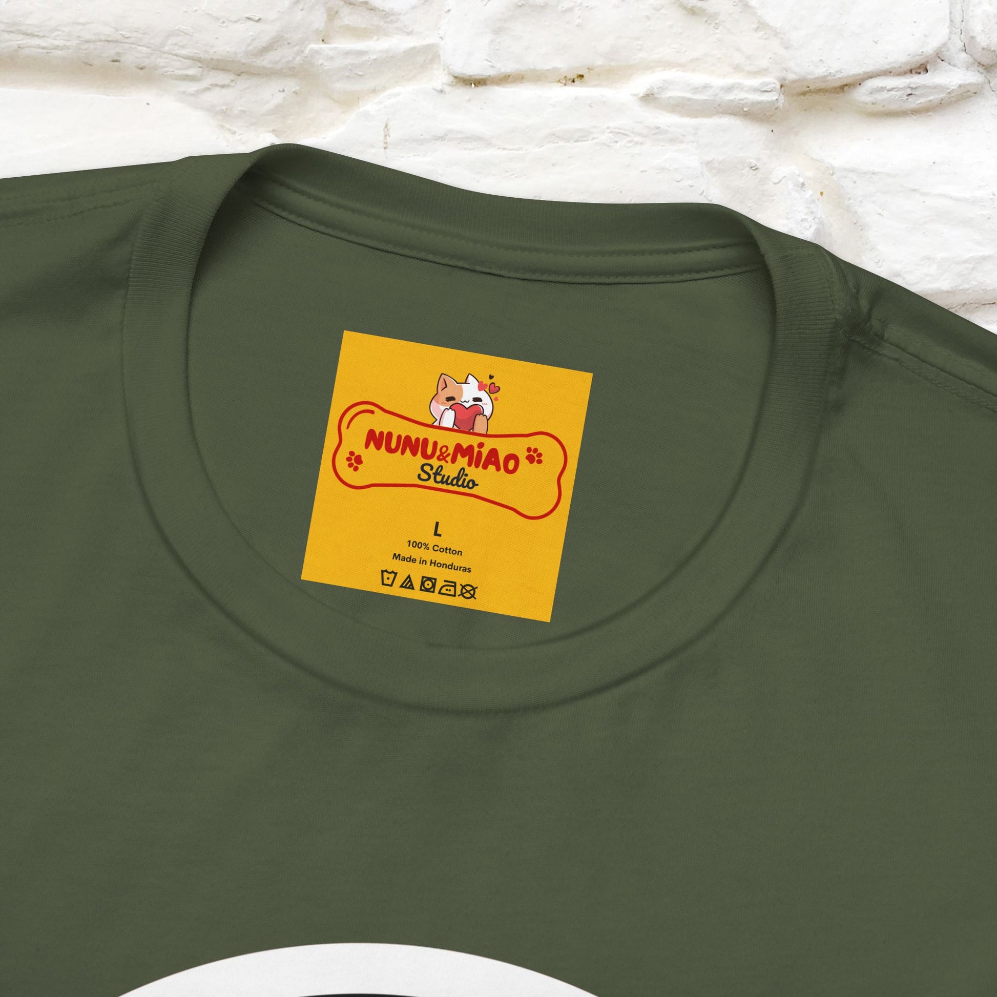 "Funny stay-at-home tee" Cat T-shirt |Nunu&Miao Studio - Nunu&Miao Studio