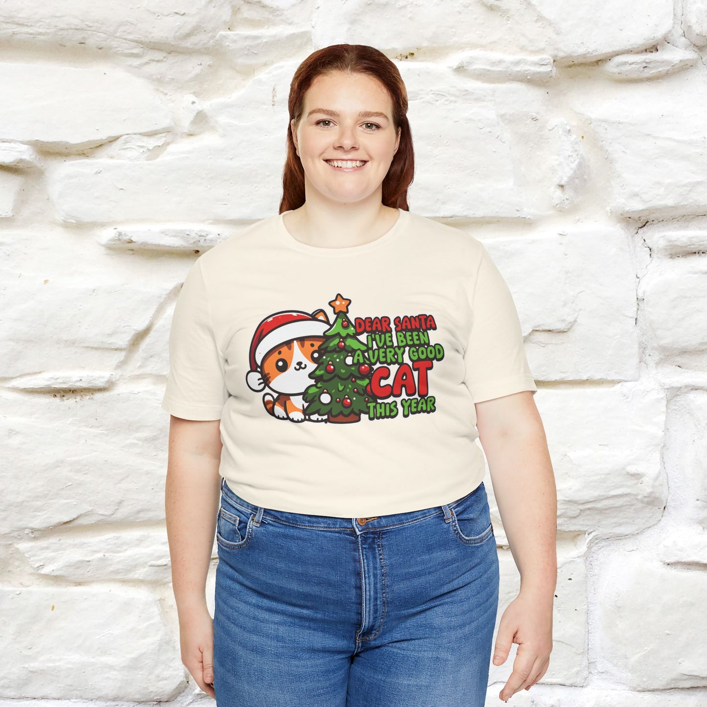 “Dear Santa, I'v Been a Very Good Cat..” | Cat T-Shirt | Nunu&Miao Studio