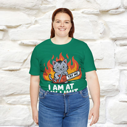 "I am At My Limit" |Funny T-Shirt | Nunu&Miao Studio - Nunu&Miao Studio
