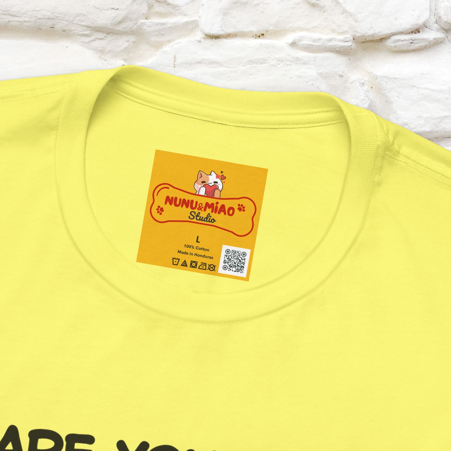 “Are You Fee Tomorrow?” | Cat T-Shirt | Nunu&Miao Studio