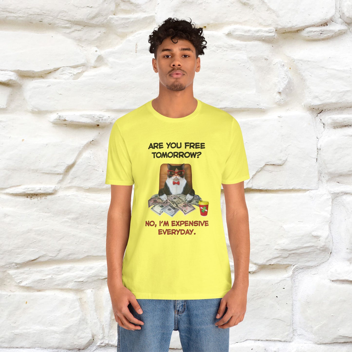 “Are You Fee Tomorrow?” | Cat T-Shirt | Nunu&Miao Studio