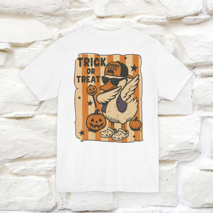 "Trick or Treat" Funny Halloween T-shirt |Nunu&Miao Studio - Nunu&Miao Studio